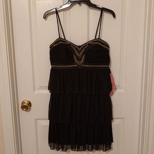 NWT City Triangles beaded Party dresssize M